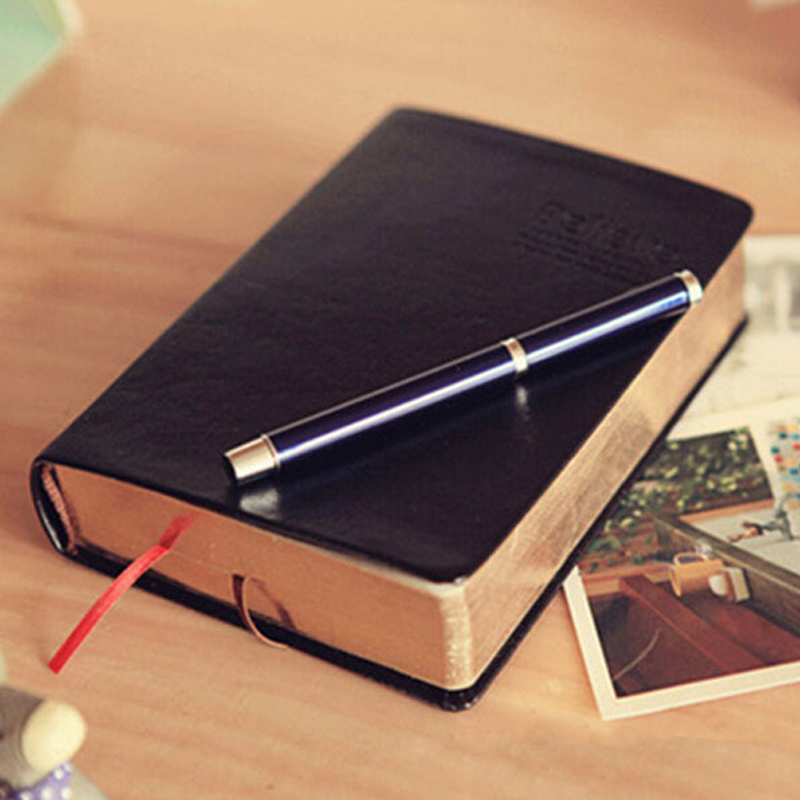 Vintage Leather Journal Notebook - Notebook Alkitab Kulit Tebal Antik Buku