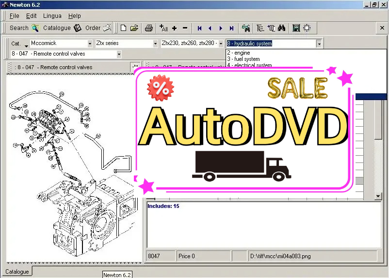 Katalog suku cadang AutoDVD Mc - Books ulasan dan harga