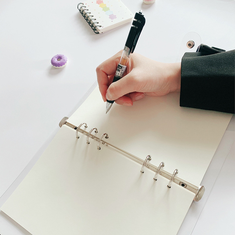 A5 A6 A7 Loose Leaf Notebook i - A5 Spiral Dotted Grid Notebook ulasan dan harga