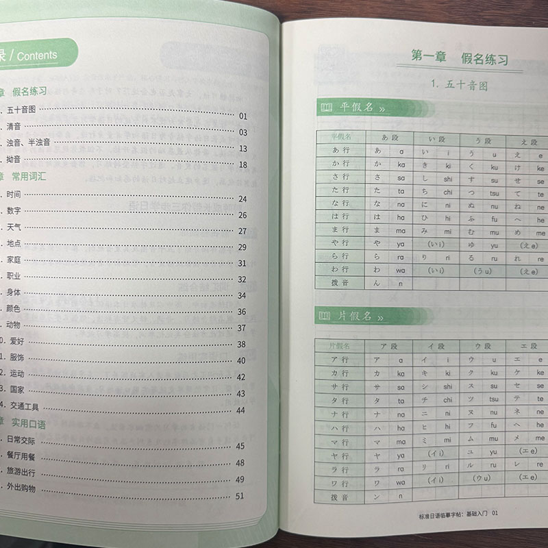 Buku Latihan Menulis Hiragana  - Chinese Calligraphy Practice Book ulasan dan harga