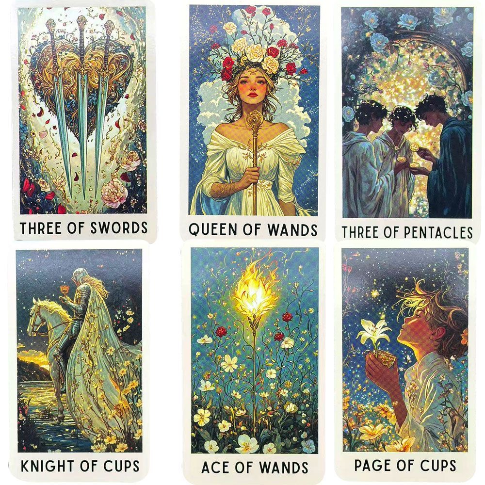 78 Kartu Tarot Bloom Enigmatic - Tarot Deck With Guidebook ulasan dan harga