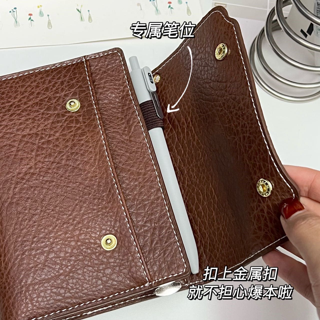 A7 Buku Catatan Kulit Imitasi  - Vintage Leather Journal Notebook ulasan dan harga