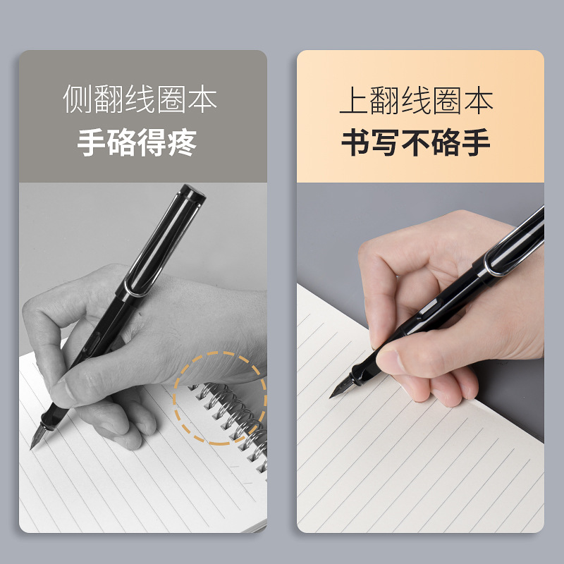 A4 A5 B5 buku Spiral Notebook  - A5 Spiral Dotted Grid Notebook ulasan dan harga